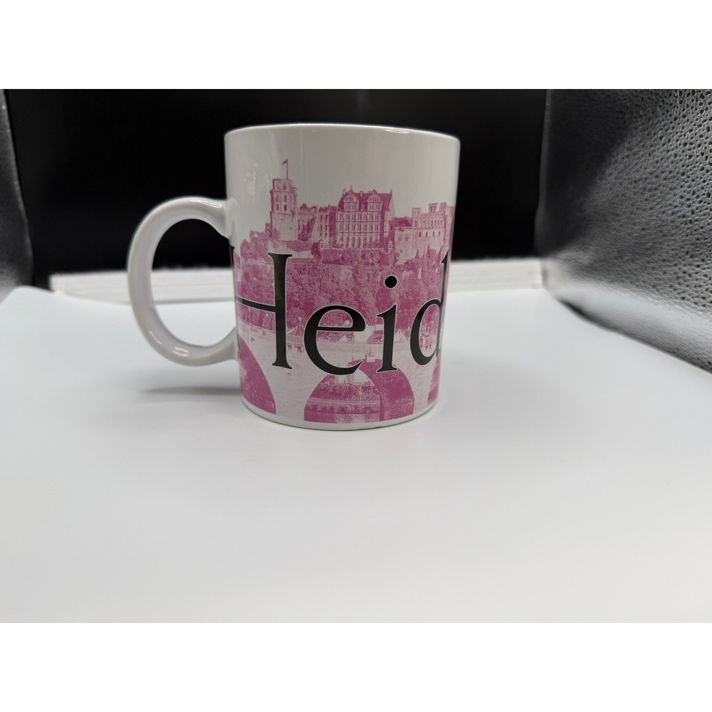 Starbucks City Mug Heidelberg Germany Collector Series Pink Purple Rastal 16oz